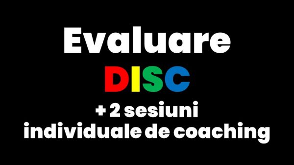 Evaluare DISC + 2 sesiuni individuale de coaching
