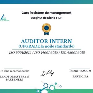 AUDITOR INTERN UPGRADE